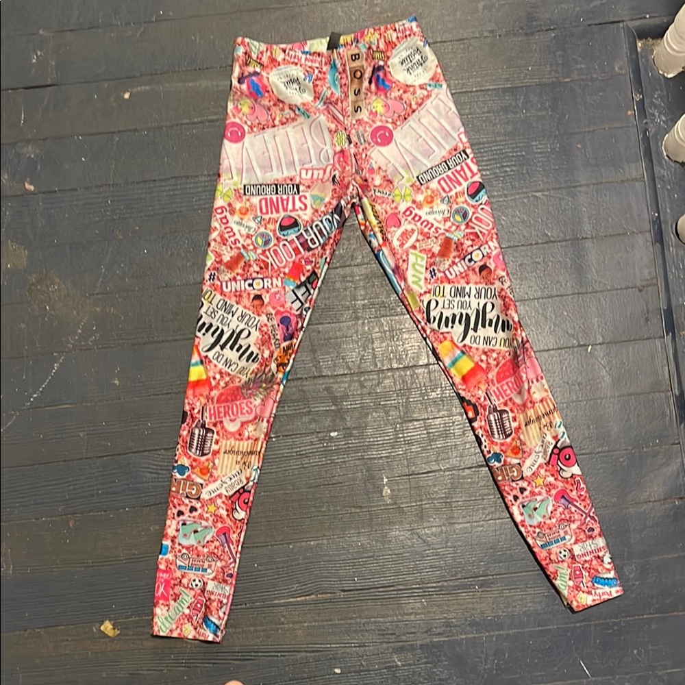 Colorful Graphic Kids Leggings